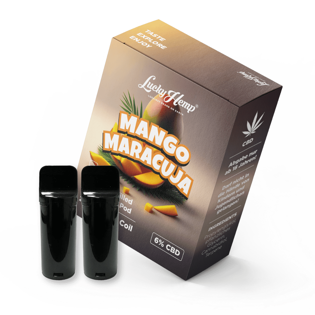 2x Pods Mango Maracuja Vapes - Hanfify®