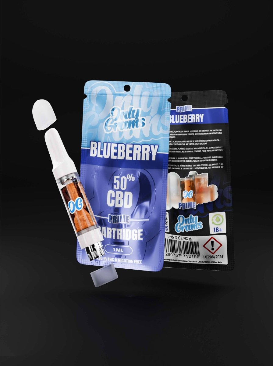 Blueberry CBD Kartusche Vapes - Hanfify