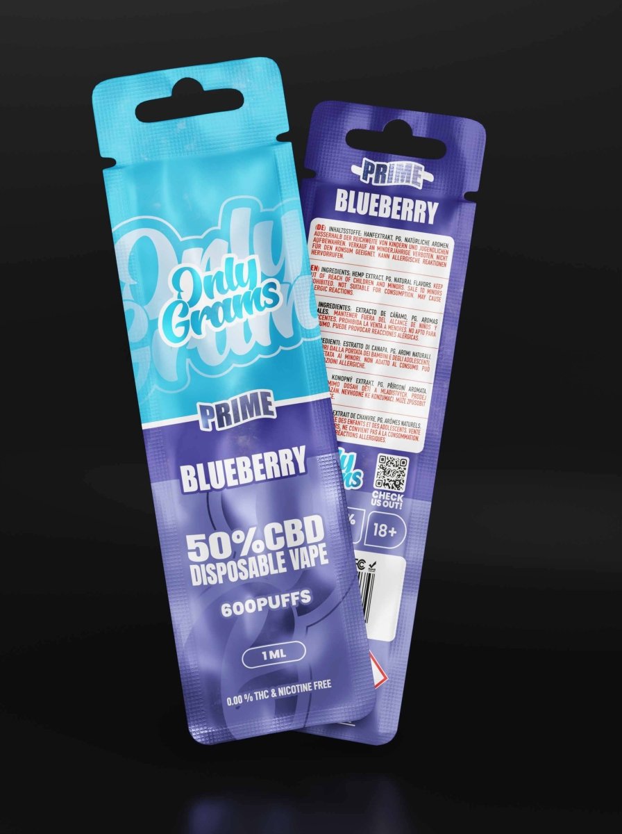 Blueberry CBD Vape 50% CBD Vapes - Hanfify