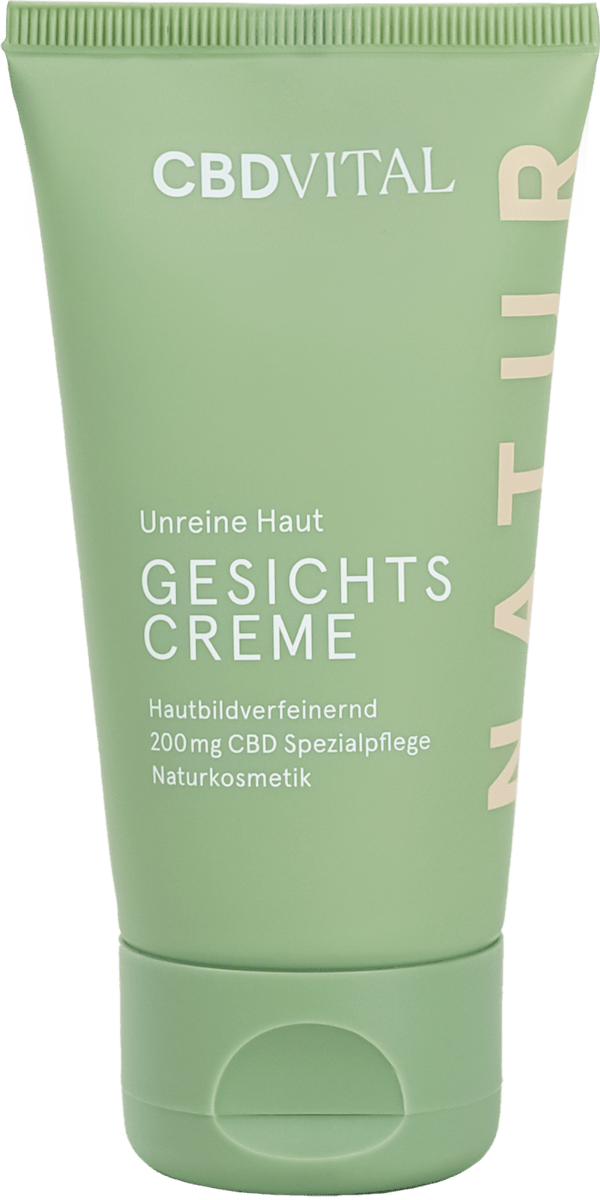 CBD Gesichtscreme | Unreine Haut Kosmetik & Pflege 50 ml - Hanfify