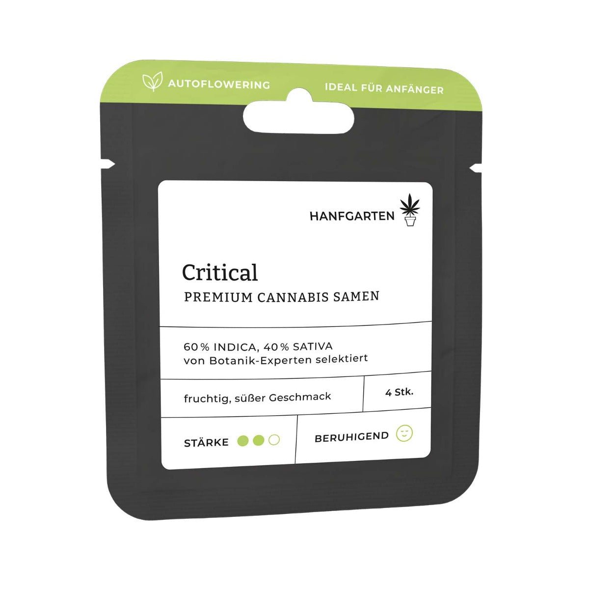 Critical | Autoflowering Cannabissamen - Hanfify