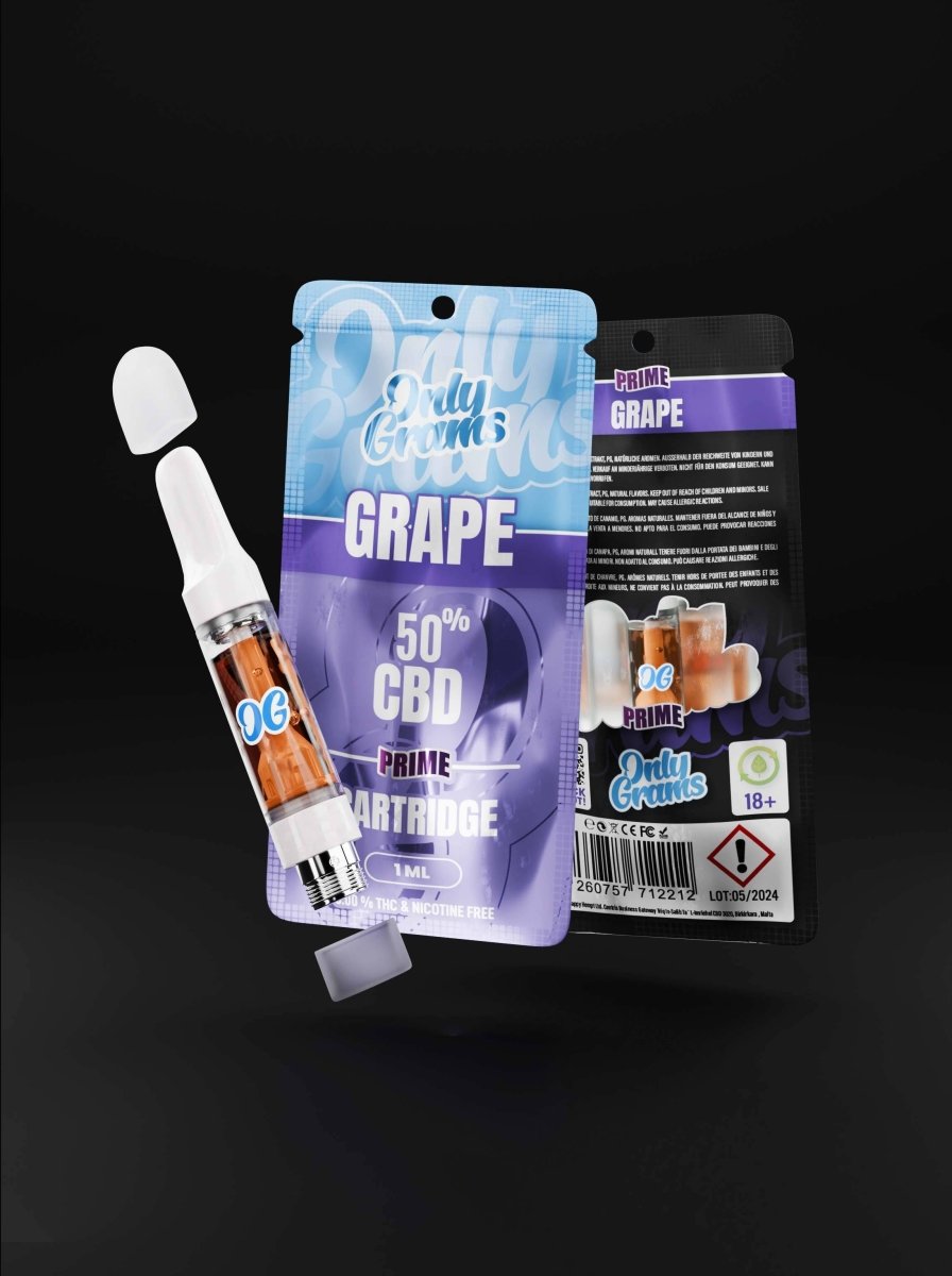 Grape CBD Kartusche Vapes - Hanfify