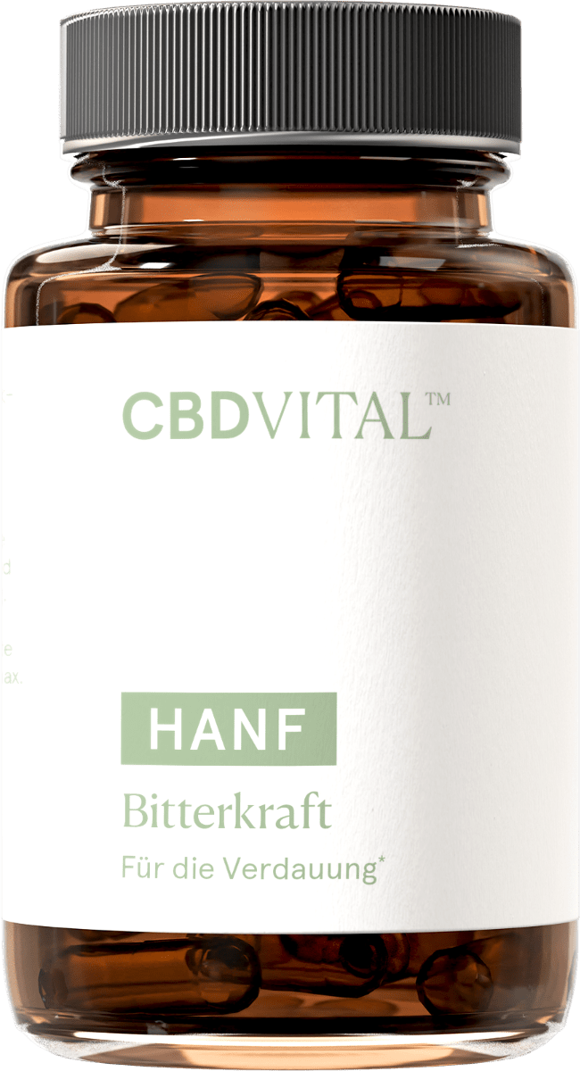 Hanf Bitterkraft Edibles 60 Kapseln - Hanfify