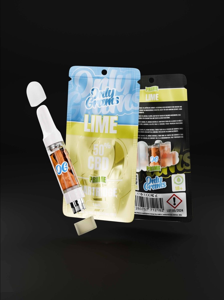 Lime CBD Kartusche Vapes - Hanfify