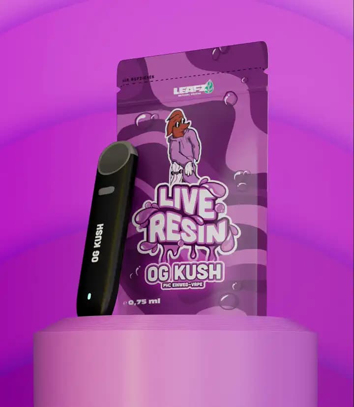 Live Resin PHC Vape | OG Kush von LEAFZ Hanfify Live Resin PHC Vape | OG Kush von LEAFZ Hanfify