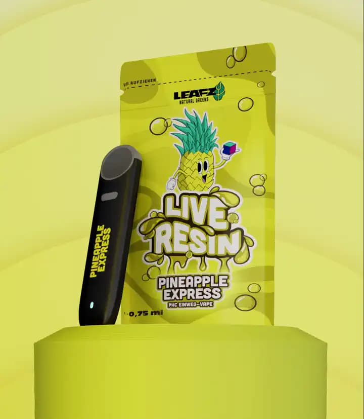Live Resin PHC Vape | Pineapple Express Vapes - Hanfify