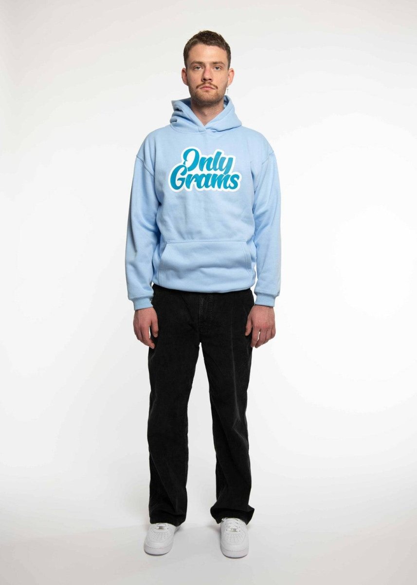OnlyGrams Hoodie Baby Blau Merch - Hanfify