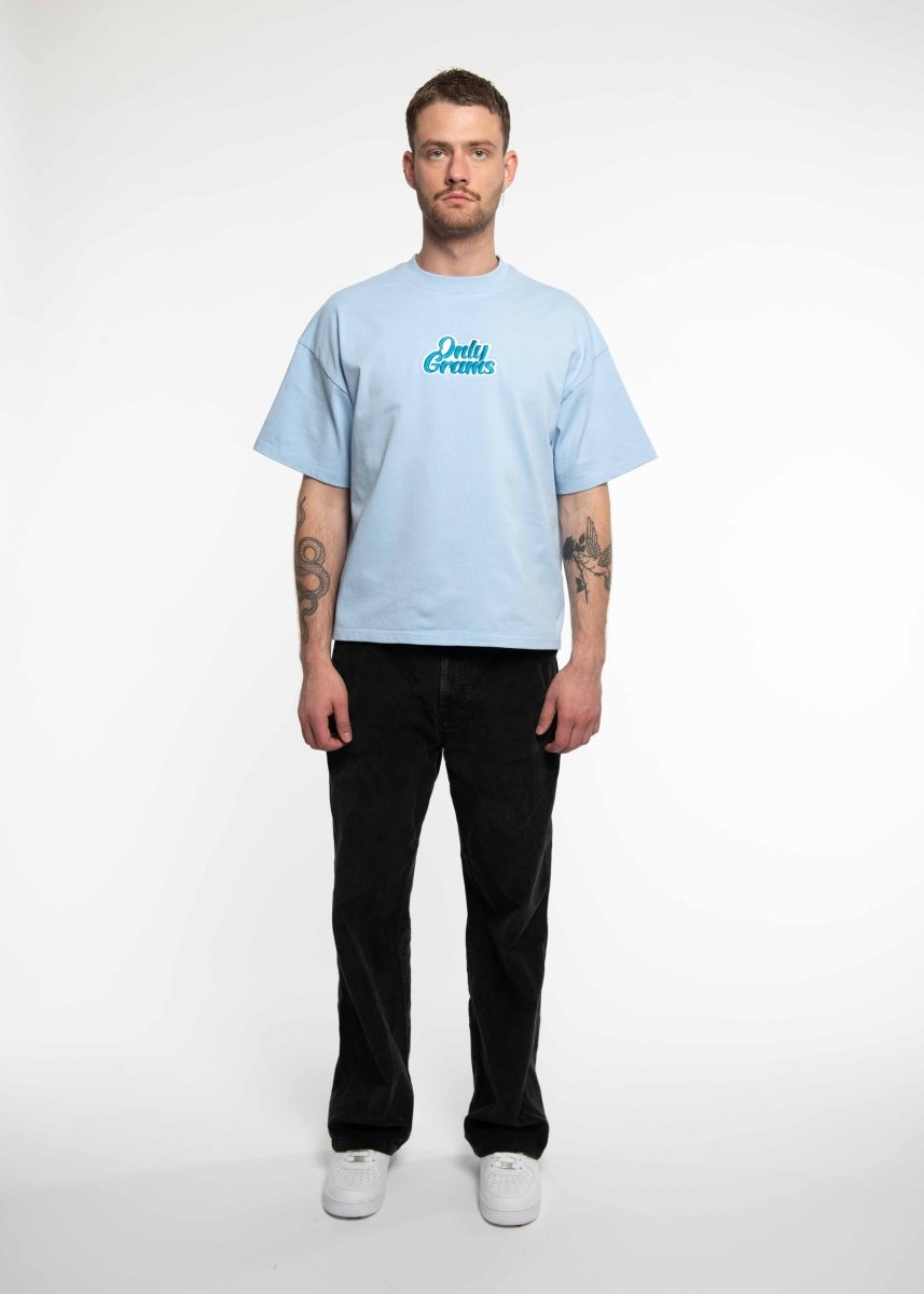 OnlyGrams T-Shirt - Baby Blau Merch - Hanfify