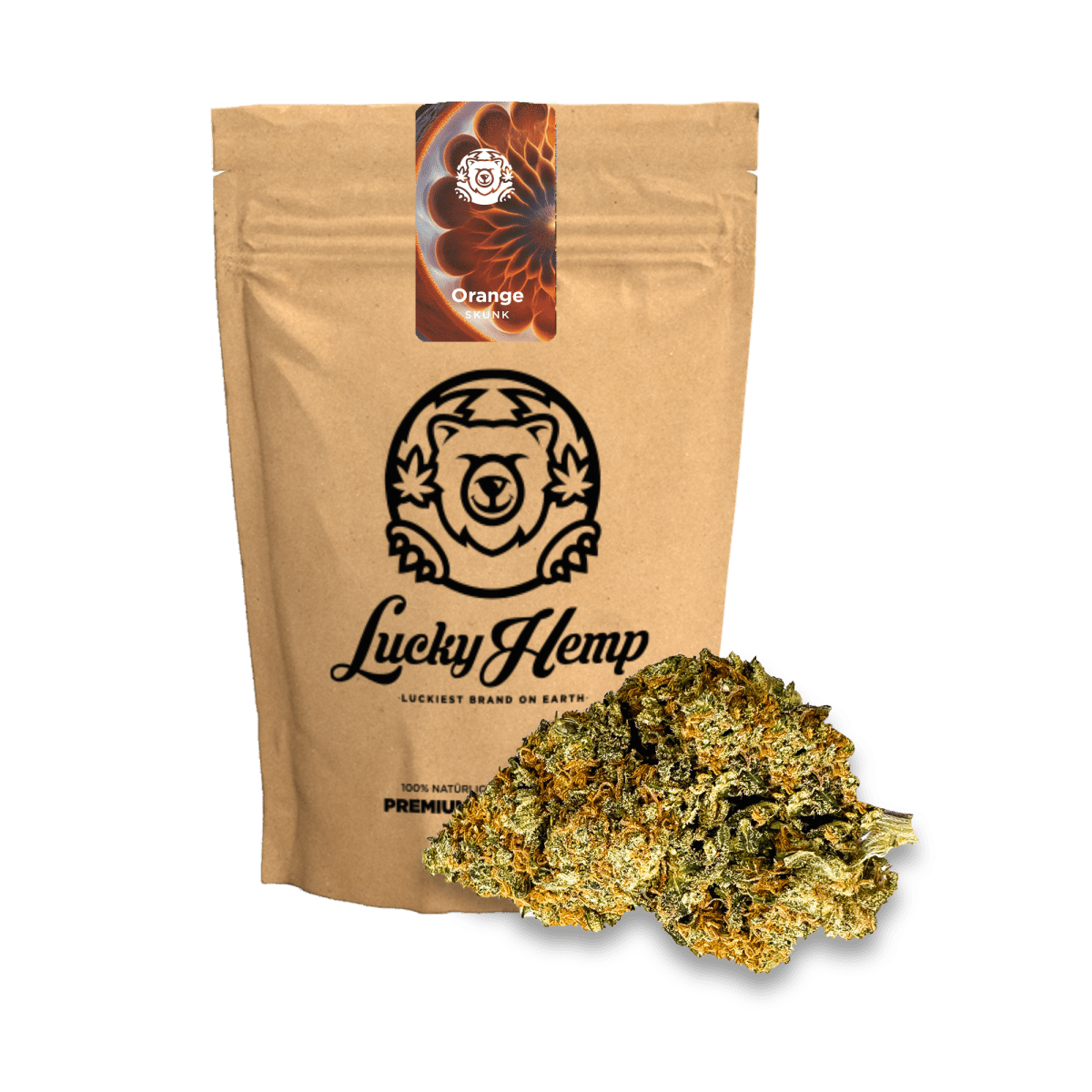 Orange Skunk Ökopack Blüten 3g - Hanfify®