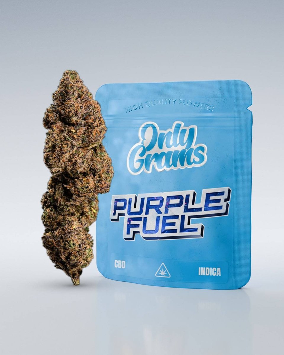 Purple Fuel - CBD Blüte 18% Blüten - Hanfify