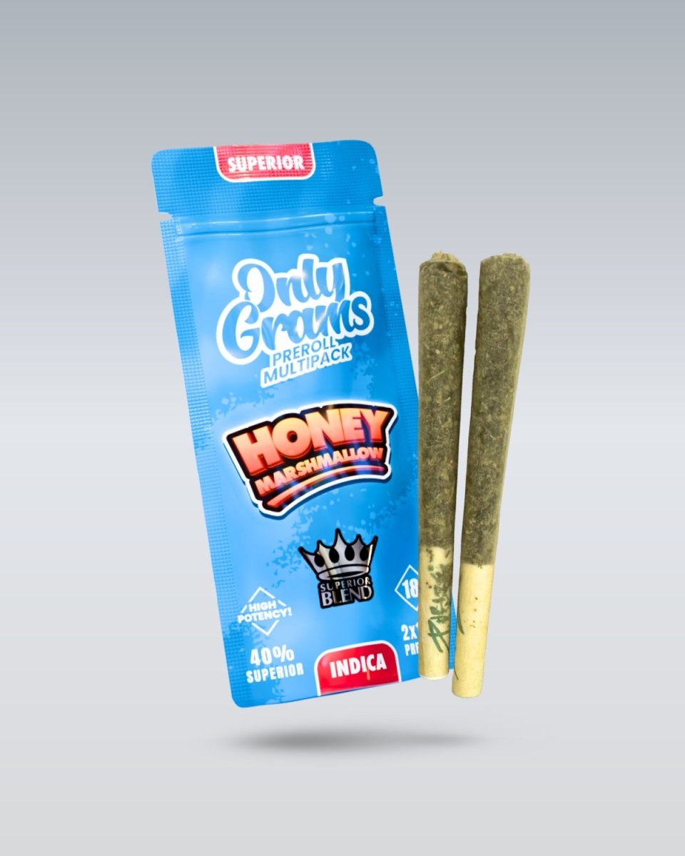 Superior Pre - Rolls 40% - Honey Marshmallow 3g Joints - Hanfify