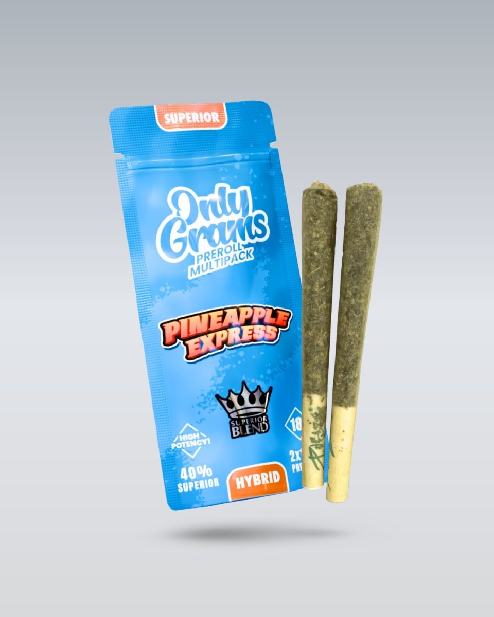 Superior Pre - Rolls 40% - Pineapple Express 3g Joints - Hanfify