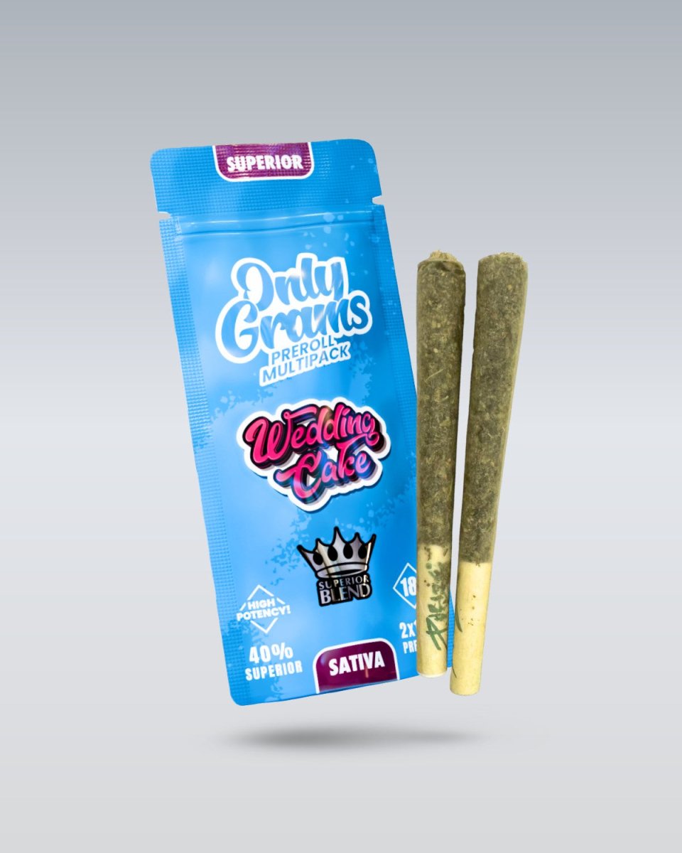 Superior Pre - Rolls 40% - Wedding Cake 3g Joints - Hanfify