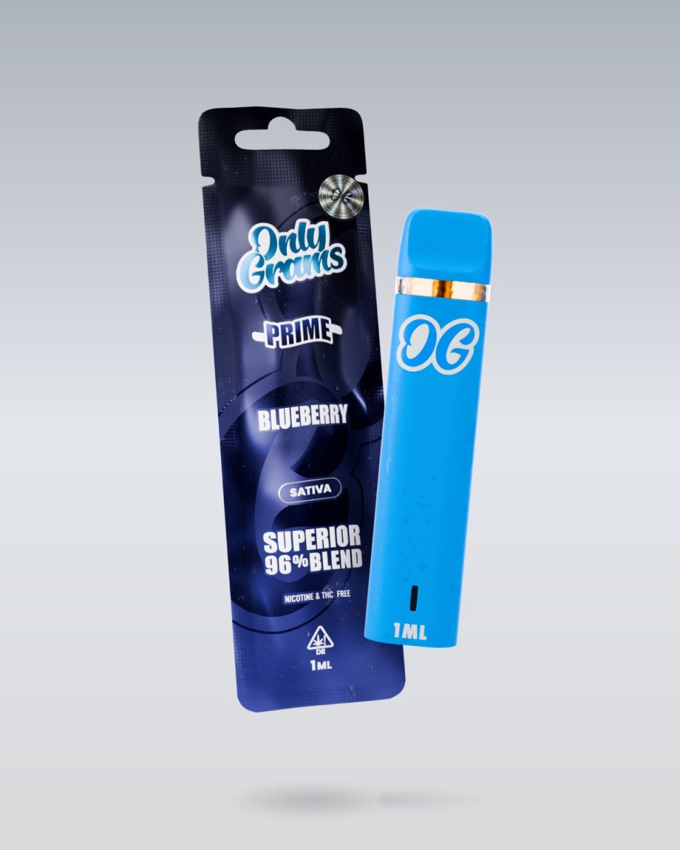 Superior Vape 96% | Blueberry (Sativa) Vapes - Hanfify