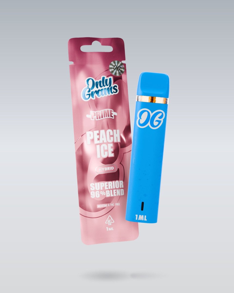 Superior Vape 96% | Peach Ice (Hybrid) Vapes - Hanfify