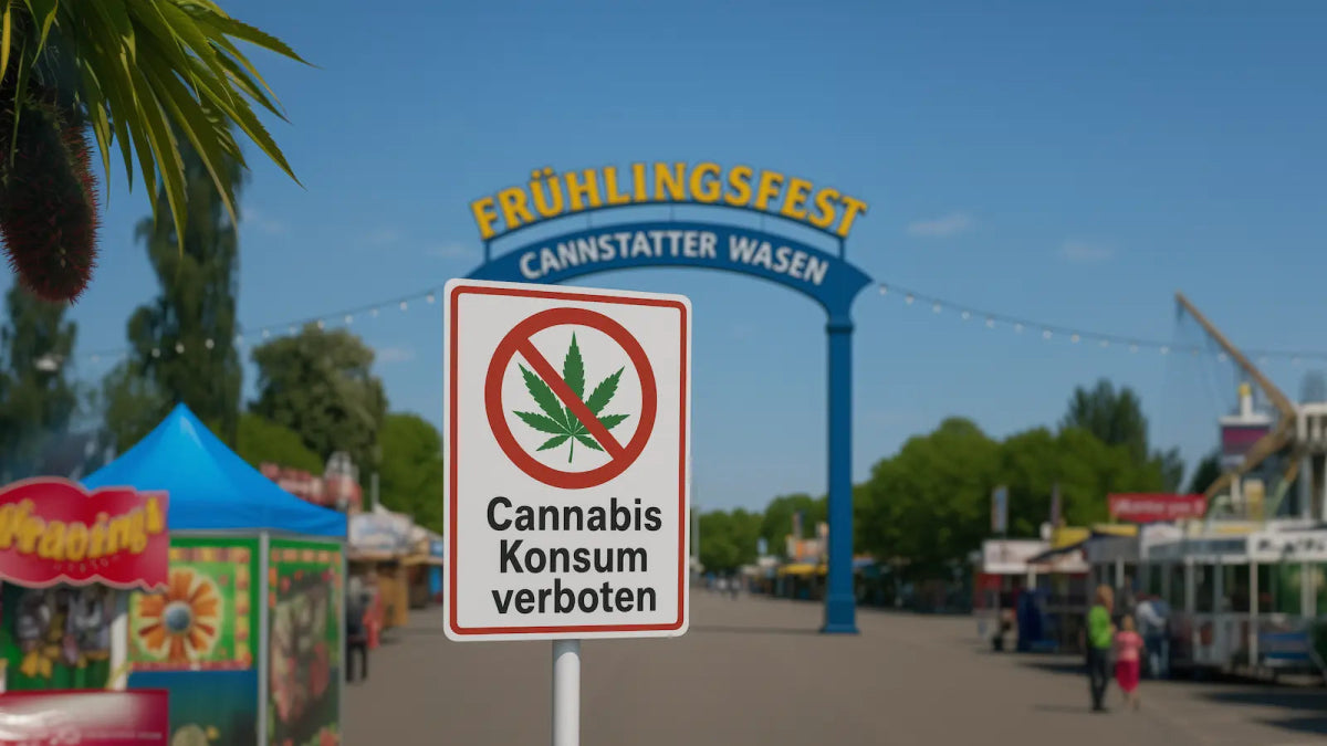 Kein Kiffen auf dem Frühlingsfest: So steht der Cannstatter Wasen zu Cannabis - Hanfify®