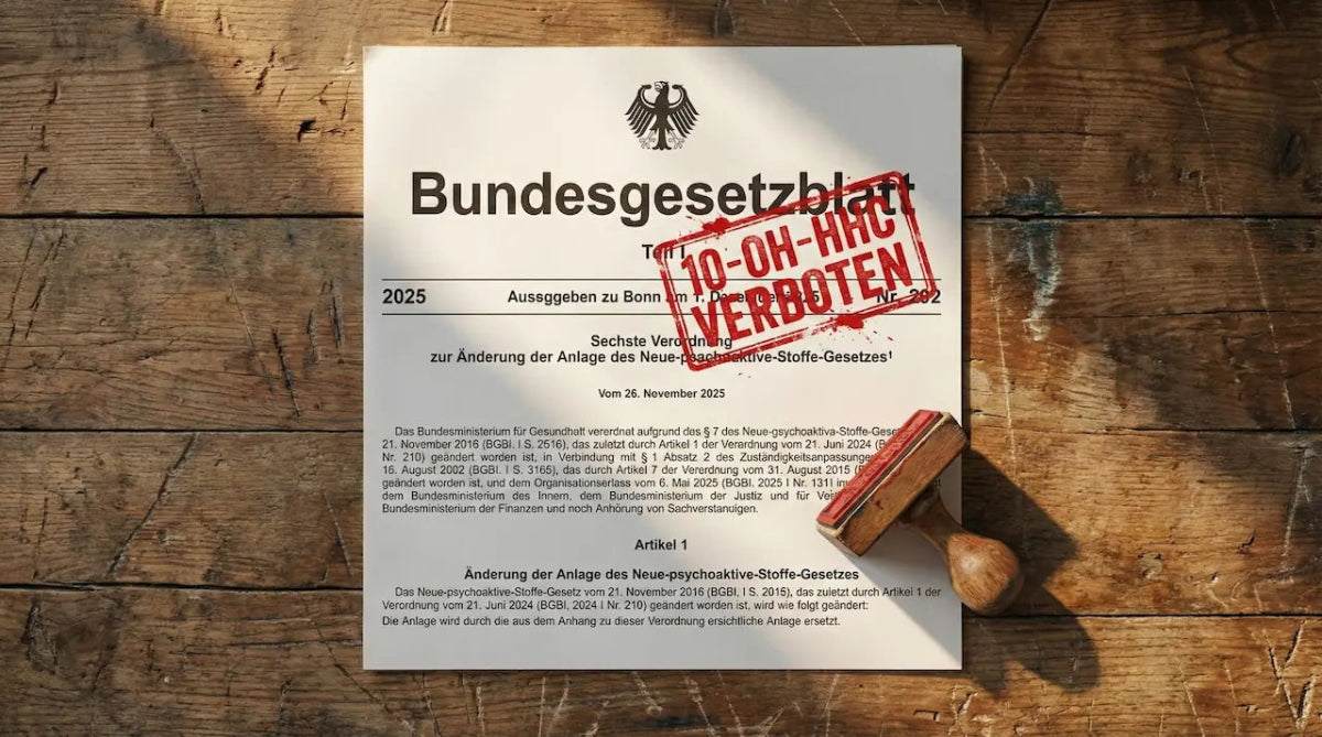 Nicht mehr legal: 10-OH-HHC ab sofort in Deutschland verboten - Hanfify