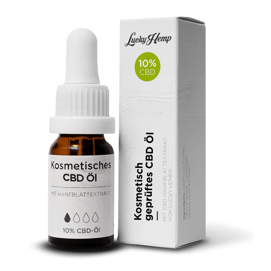 10% CBD Öl – Lucky PURE® Öl 10ml - Hanfify®