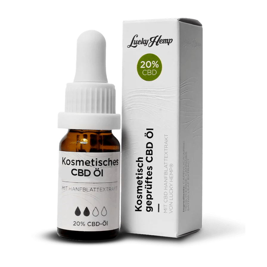 20% CBD Ölucky PURE® Öl 10ml - Hanfify®