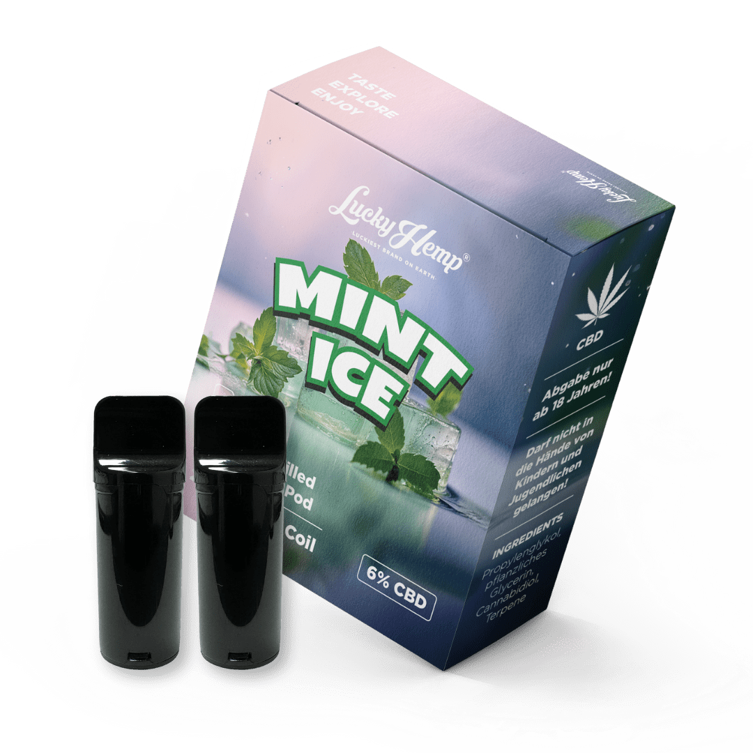 2x Pods Mint Ice Vapes - Hanfify®