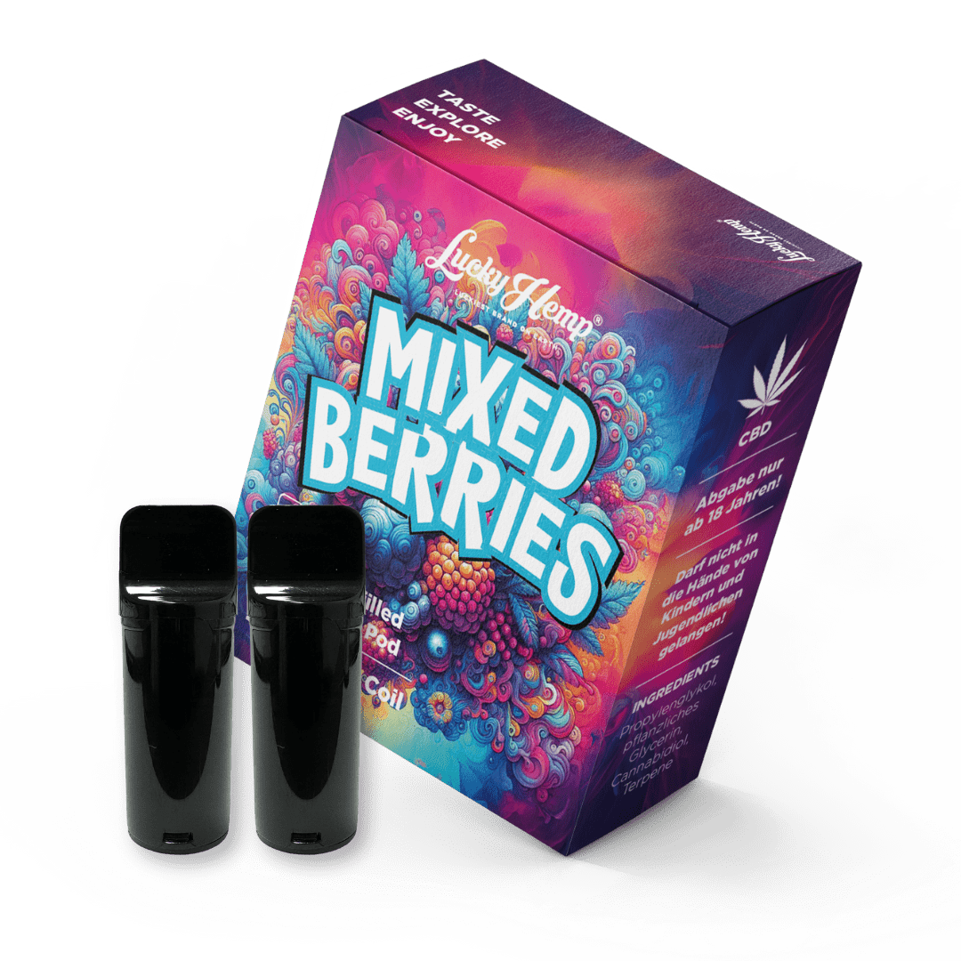 2x Pods Mixed Berries Vapes - Hanfify®