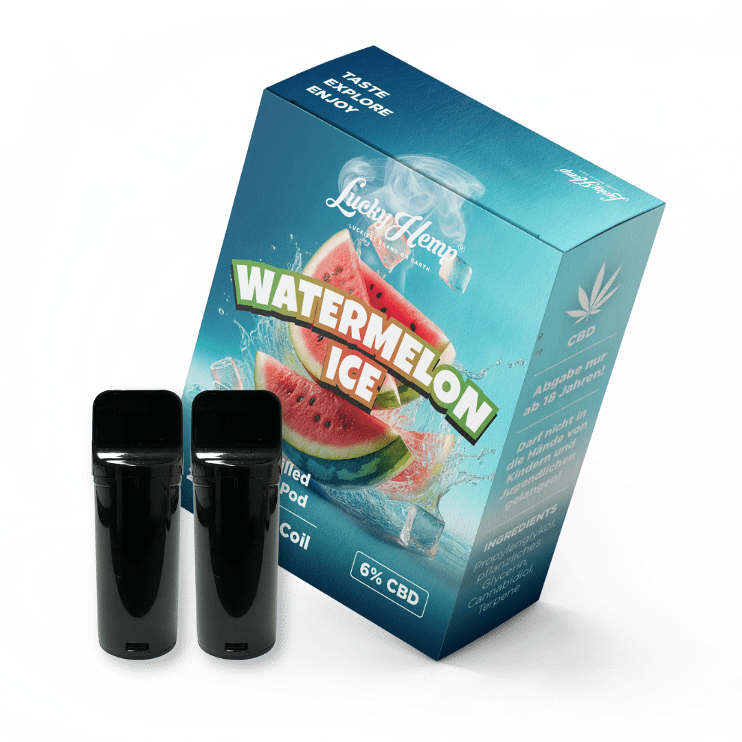 2x Pods Watermelon Ice Vapes - Hanfify®