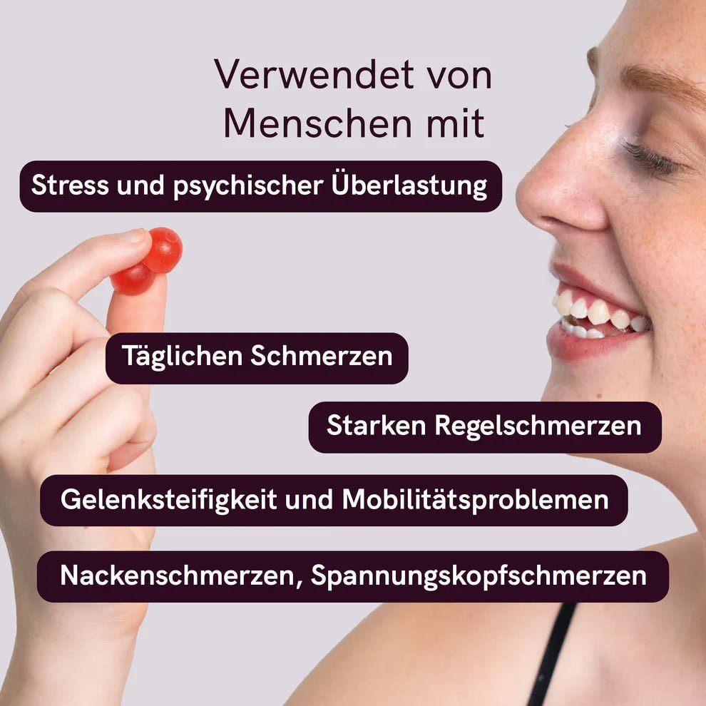 3FÜR2: CBD Fruchtgummis (1500mg) Beeren Edibles - Hanfify