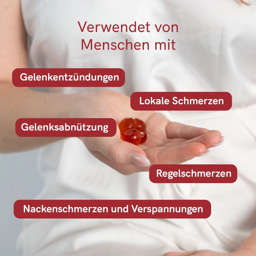 3FÜR2: CBD Fruchtgummis (900mg) Erdbeere Edibles - Hanfify