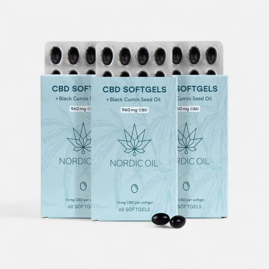3FÜR2: CBD Kapseln (960mg) Edibles - Hanfify