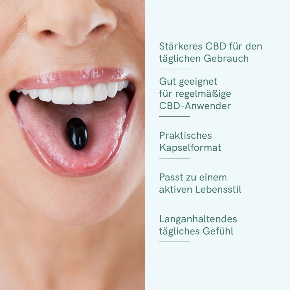 3FÜR2: CBD Kapseln (960mg) Edibles - Hanfify