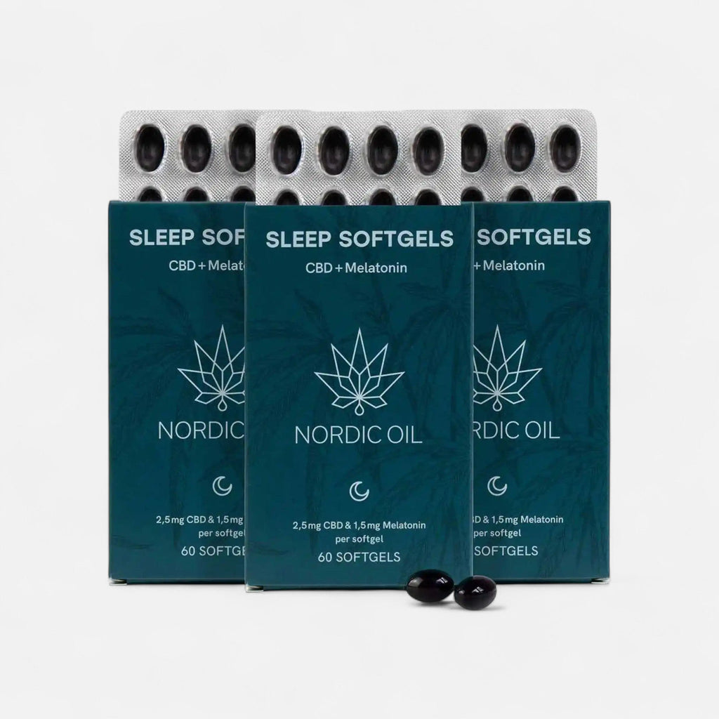 3FÜR2: CBD Kapseln mit Melatonin Edibles - Hanfify
