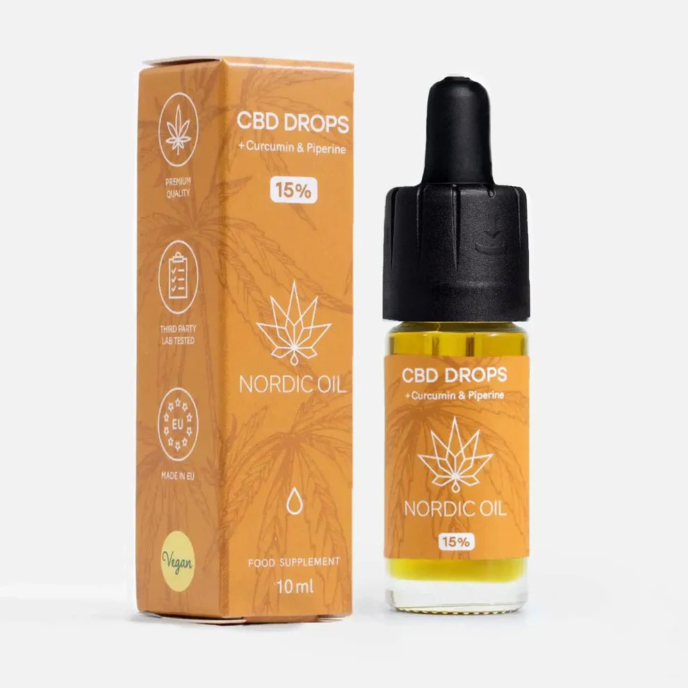 3FÜR2: CBD Öl (15%) mit Curcumin Öl - Hanfify