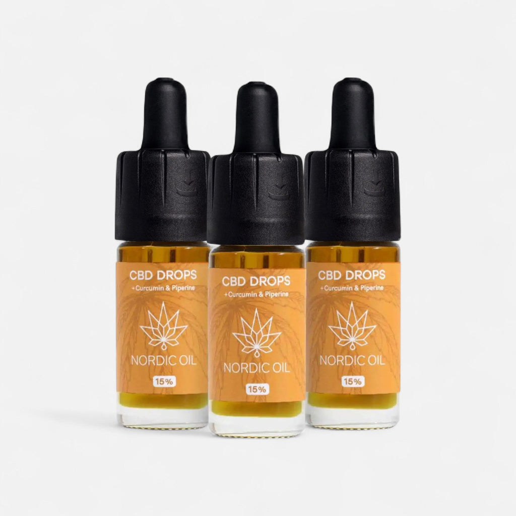 3FÜR2: CBD Öl (15%) mit Curcumin Öl - Hanfify