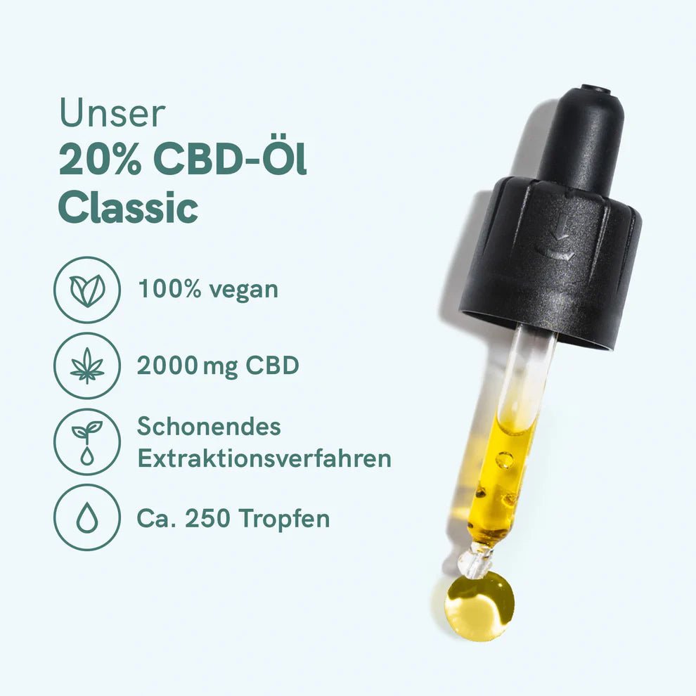 3FÜR2: CBD Öl Classic (20%) Öl - Hanfify