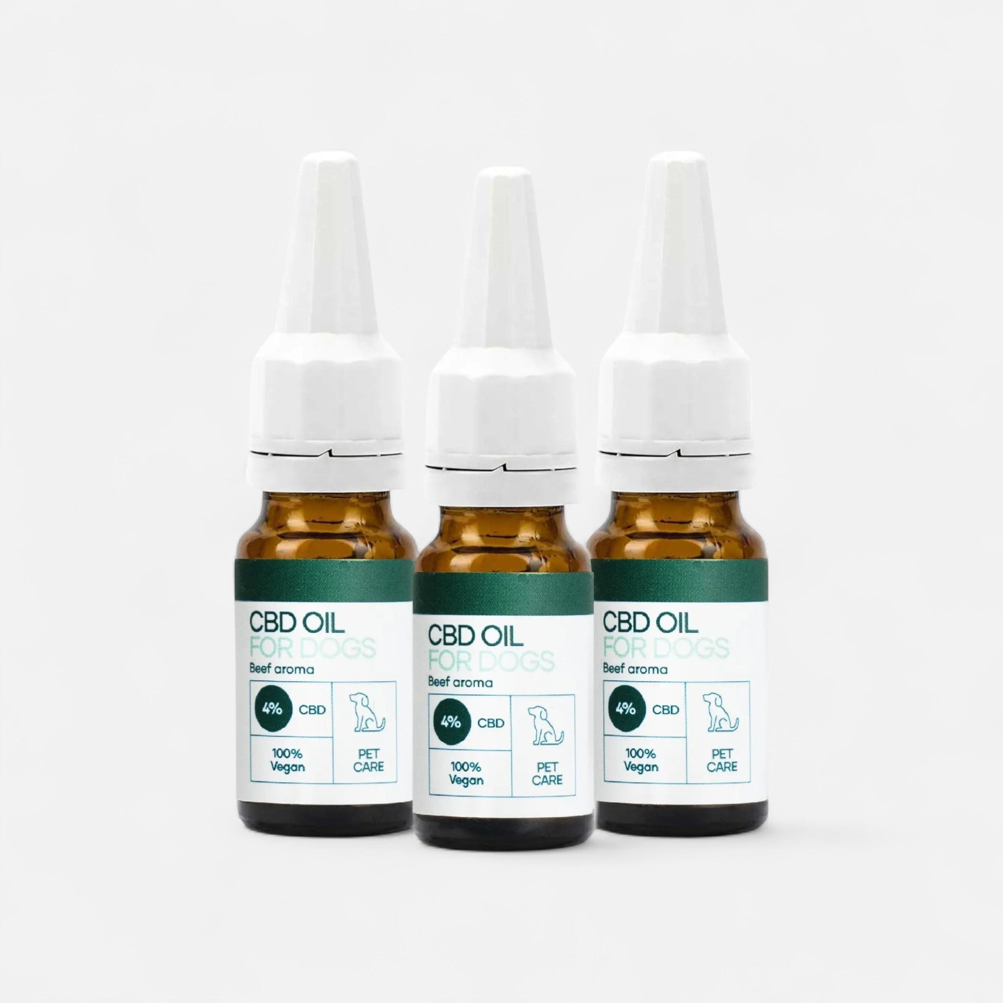 3FÜR2: CBD Öl für Hunde - Rind (4%) CBD für Tiere - Hanfify