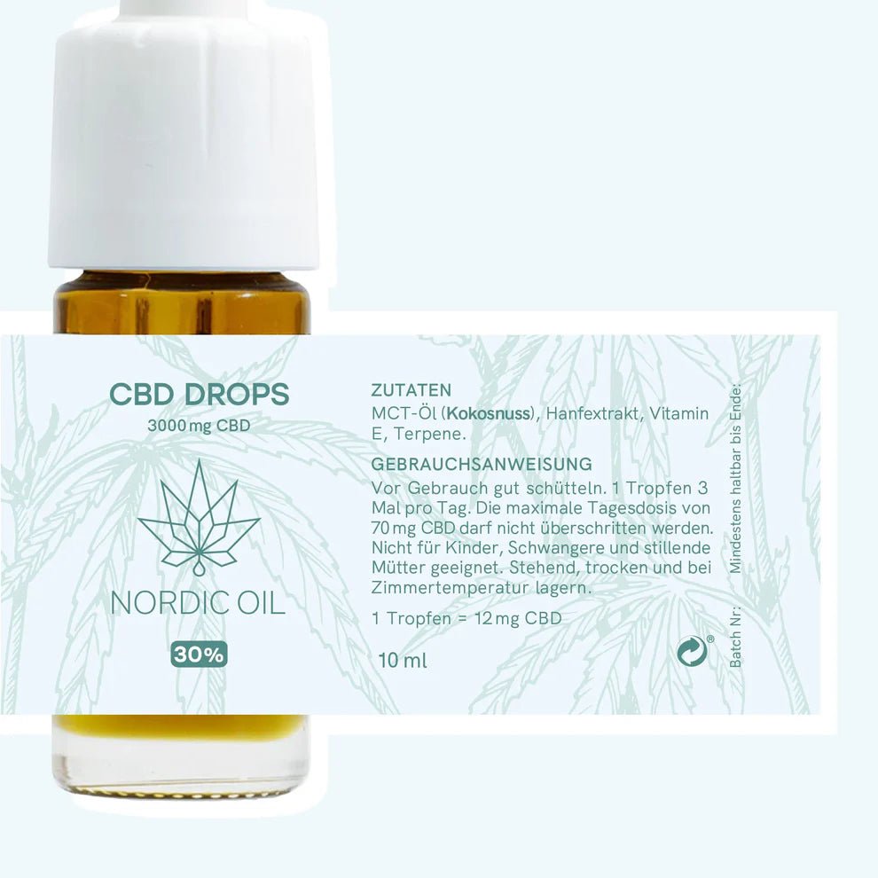 3FÜR2: CBD Öl Plus (30%) Öl - Hanfify