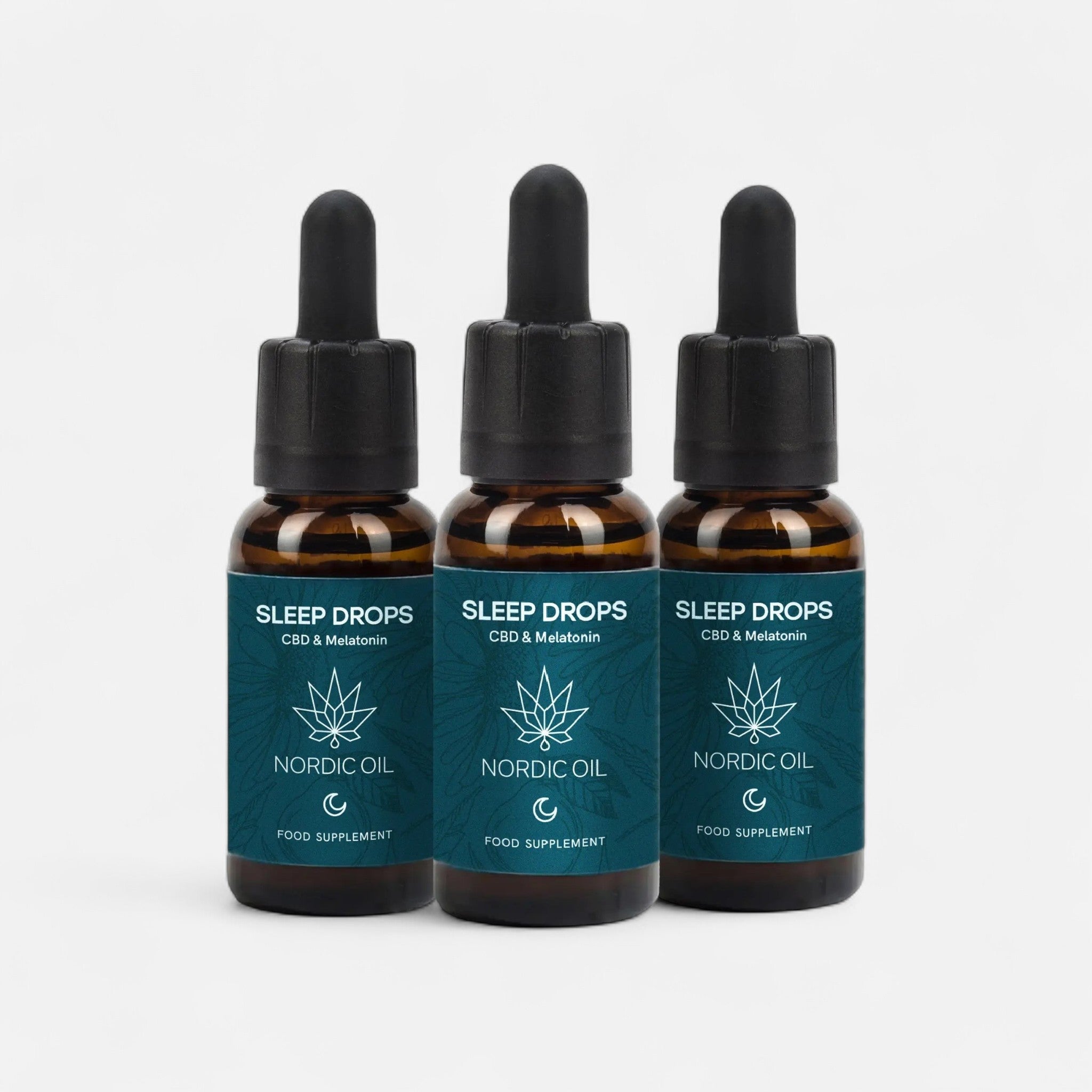 3FÜR2: CBD Schlaftropfen mit Melatonin Öl - Hanfify