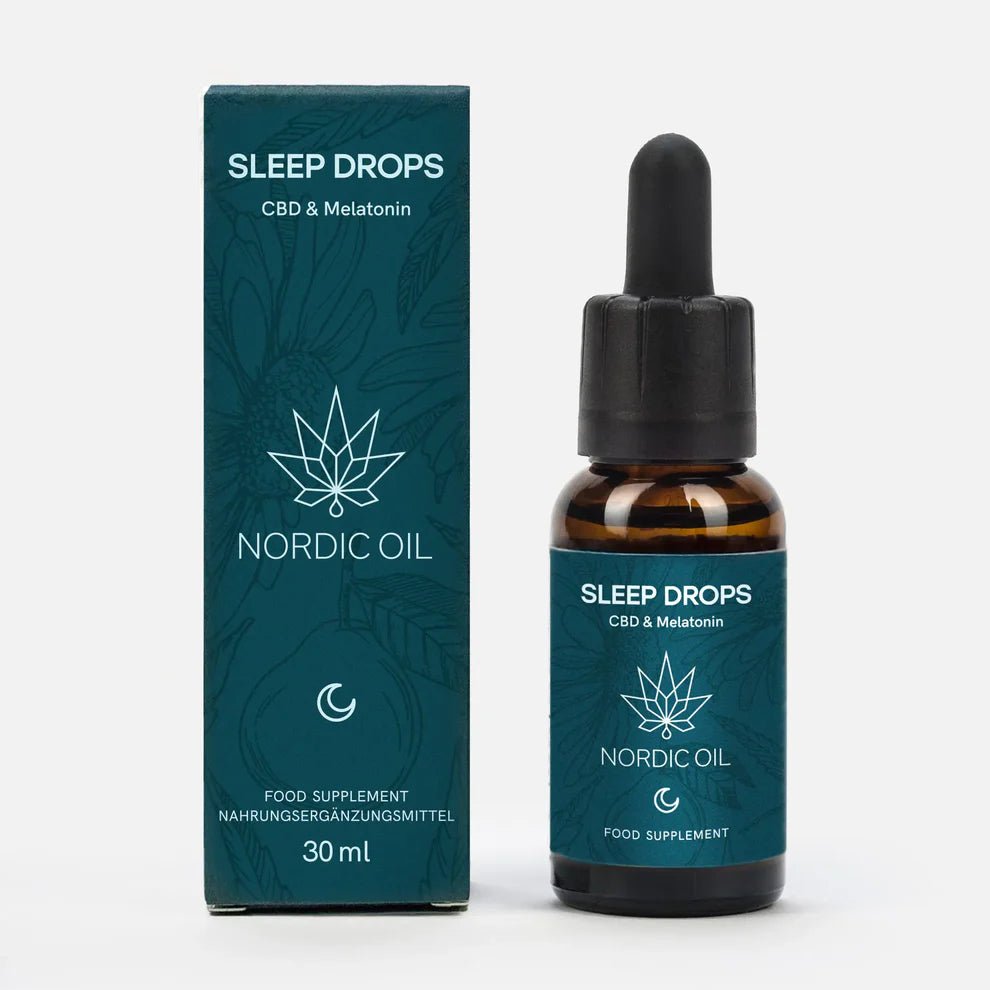 3FÜR2: CBD Schlaftropfen mit Melatonin Öl - Hanfify