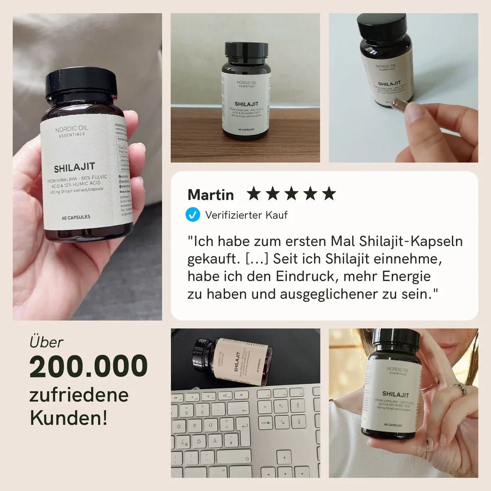 3FÜR2: Shilajit Kapseln Supplements - Hanfify