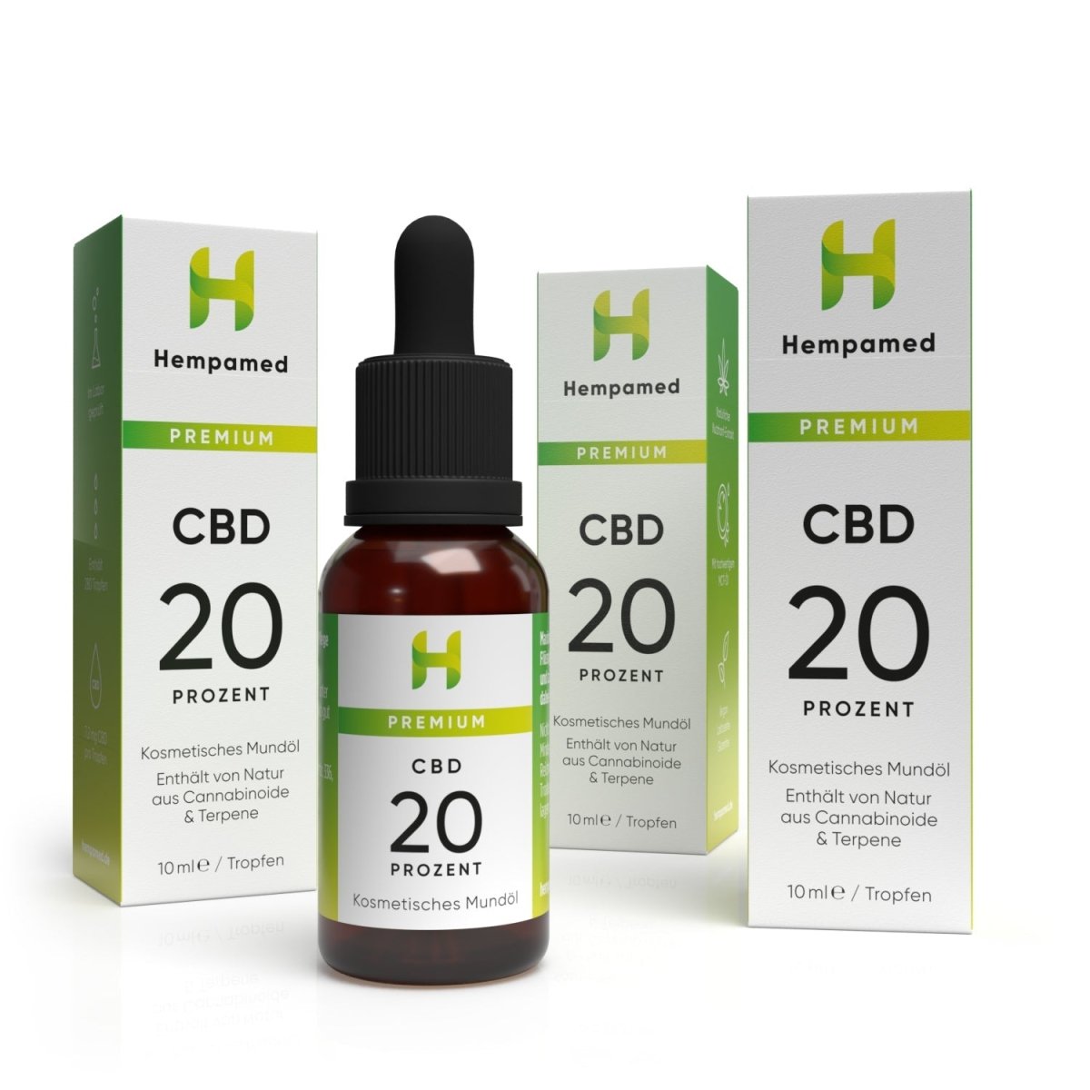 3x Premium CBD Öl 20 % Öl - Hanfify®