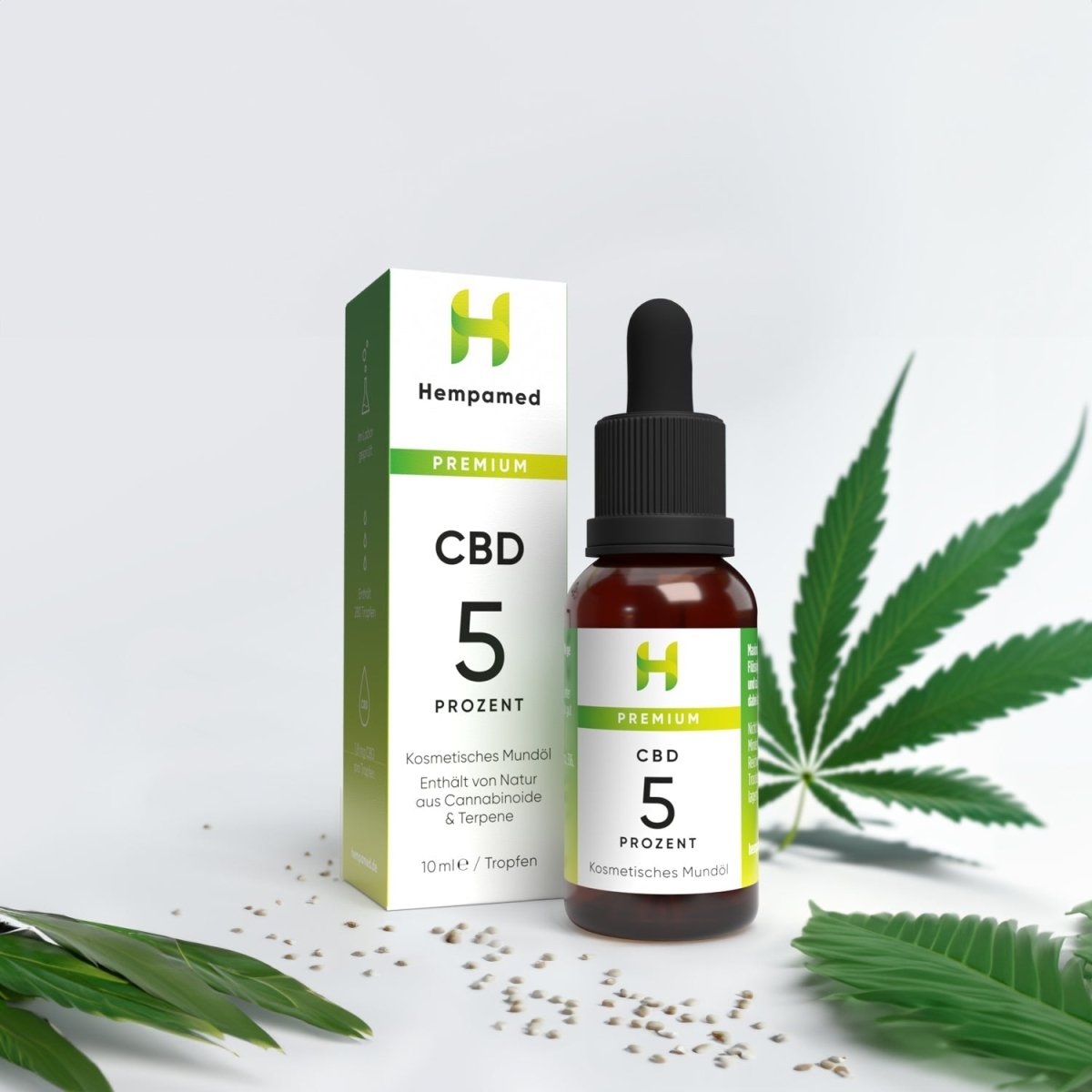 3x Premium CBD Öl 5 % Öl - Hanfify®