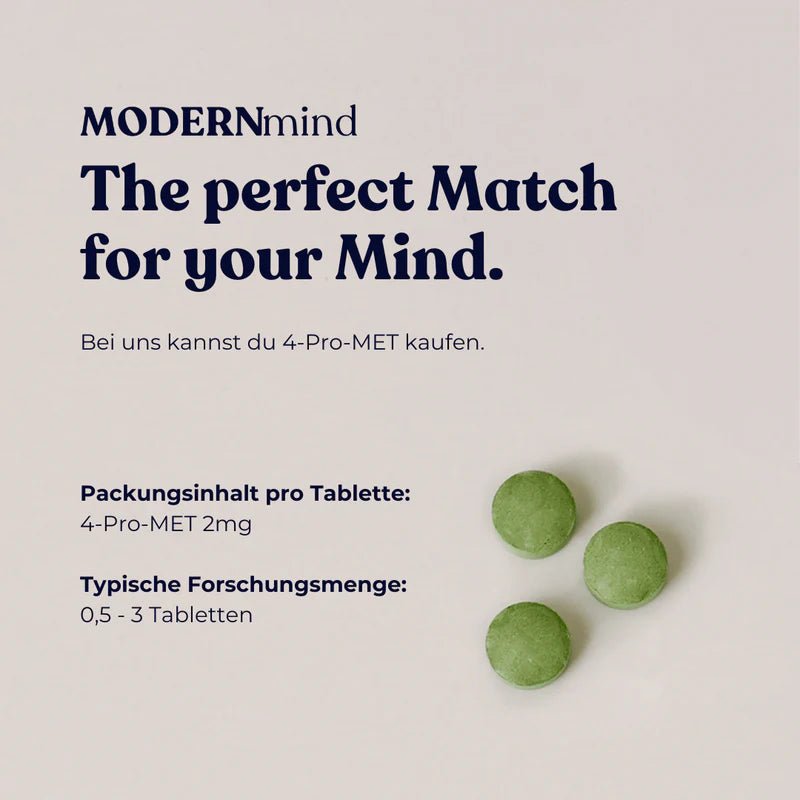 4 - PrO - MET - "legales Psilo" Microdosing Psilo Derviate 30 Stück - Hanfify