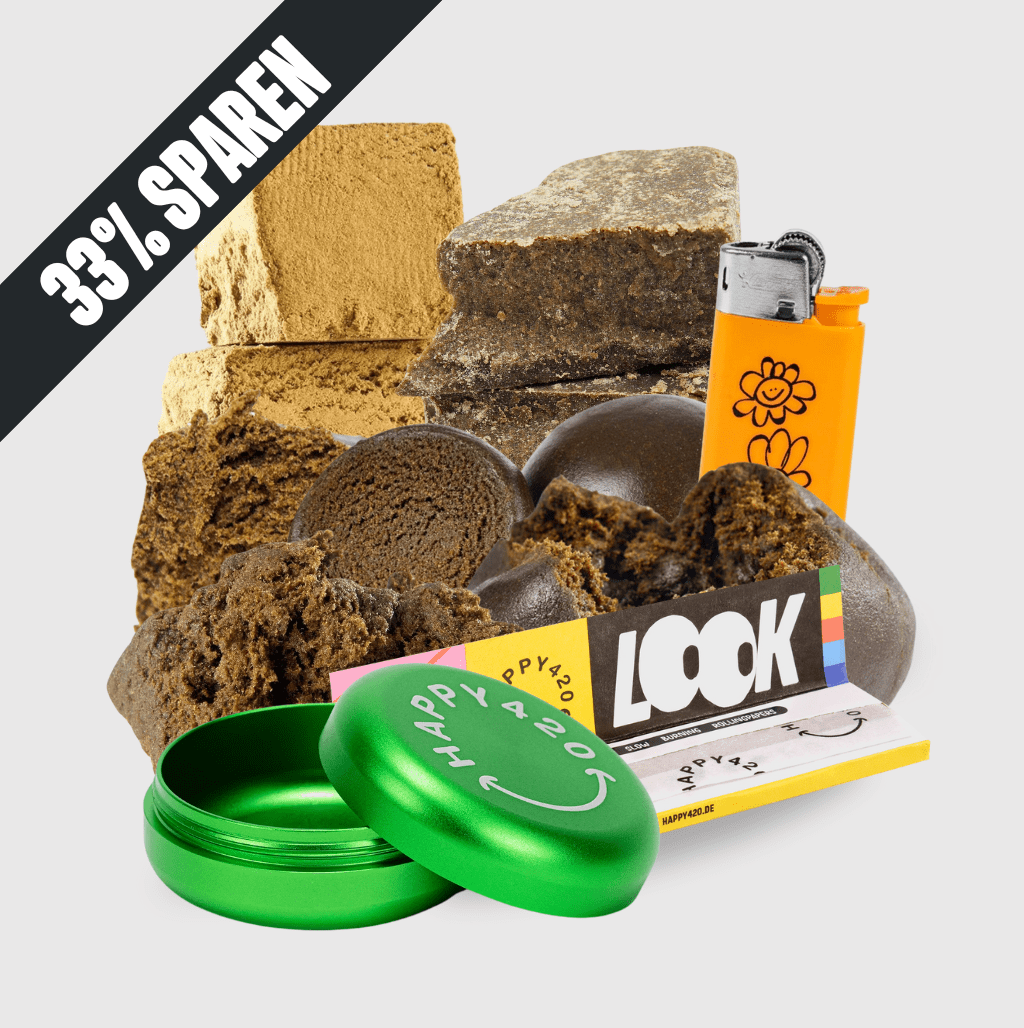 🔥 4 x Bestseller Hasch - Testkit Bundles 4 Sorten a 2g - Hanfify