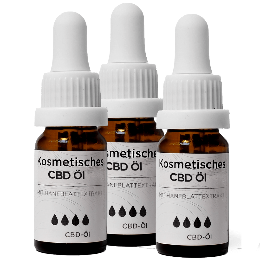 42% CBD Ölucky PURE® Öl 3x 10ml - Hanfify®