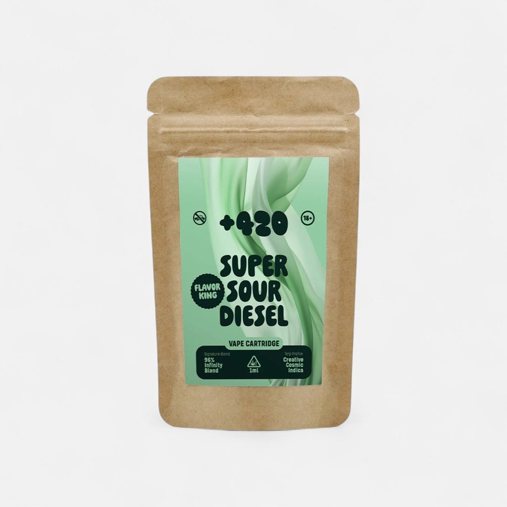 +420 Super Sour Diesel ⛽️ Vapes 1ml - Hanfify