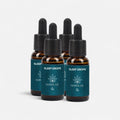 4x CBD Schlaftropfen mit Melatonin Öl - Hanfify