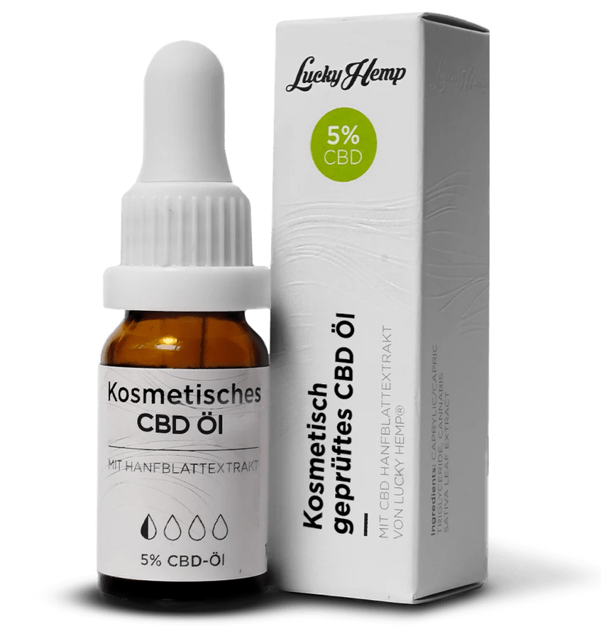 5% CBD Ölucky PURE® Öl 10ml - Hanfify®