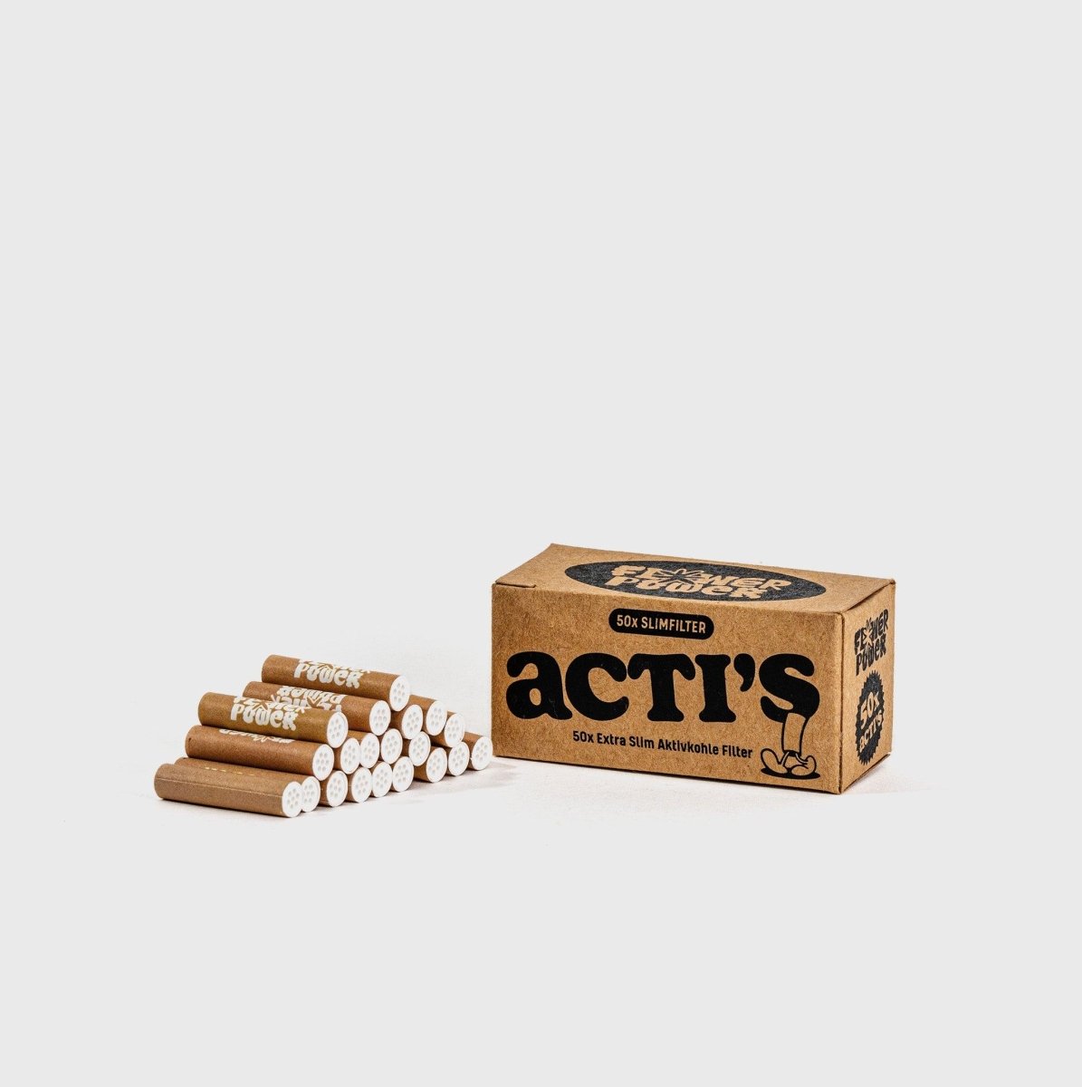 Aktivkohlefilter Headshop 50 Stück - Hanfify®