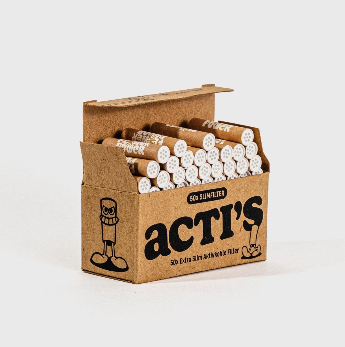 Aktivkohlefilter Headshop 50 Stück - Hanfify®