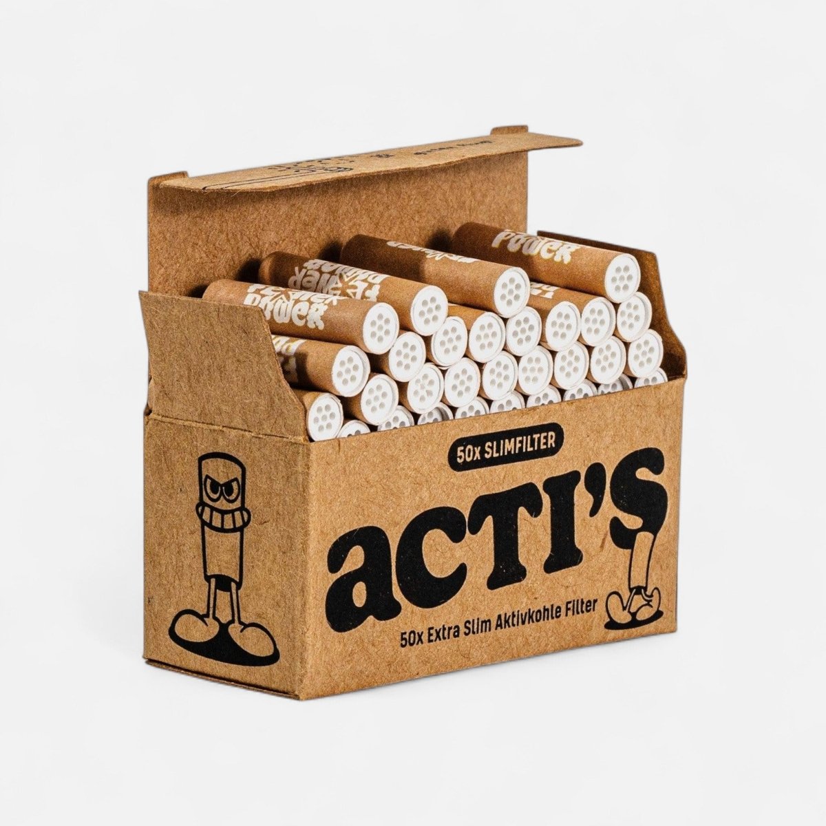 Aktivkohlefilter Headshop 50 Stück - Hanfify